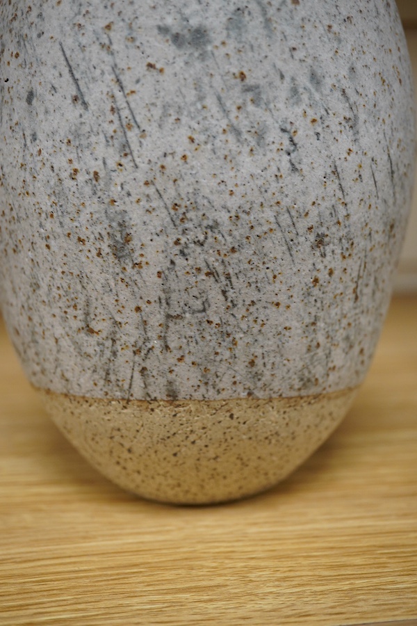 Betty Blandino (1927-2011): An ovoid stoneware vase